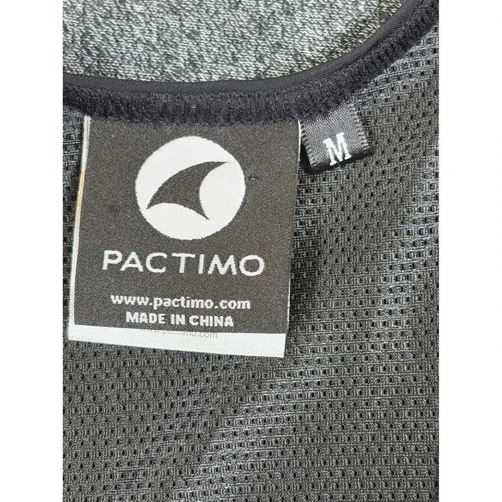 Pactimo Mens Cycling Bib Knickers Black 3/4 Padded Bike Tights Medium